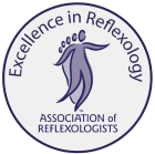 Member of the Association of Reflexologists (logo)